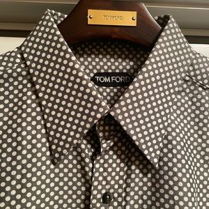 Tom Ford Polka Dot Dress Shirt
